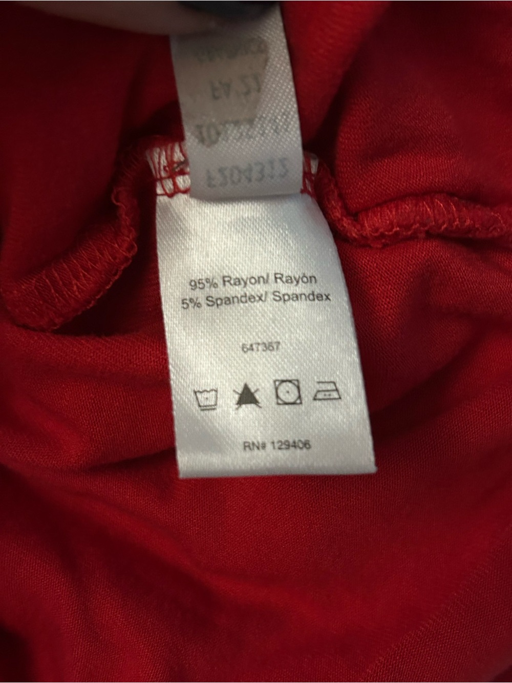 VENUS Women’s Red Draped Surplice Blouse MD - Picture 10 of 10